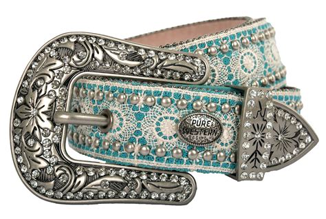 womens western turquoise belt|clearance western belts.